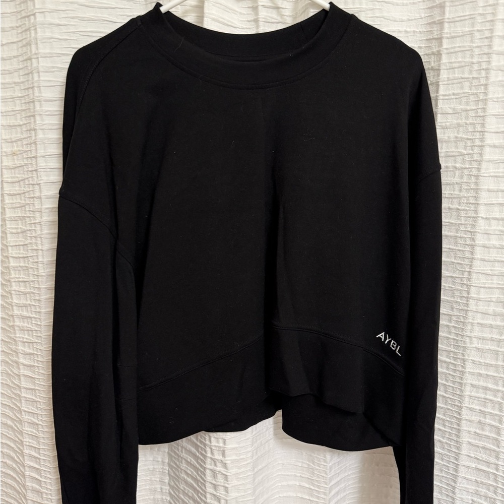 AYBL Women's Black Cropped Top